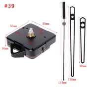 DIY Wall Clock Movement Mechanism Hands Wall Decoration Repair Tool Parts Silent Set 01# to 42#