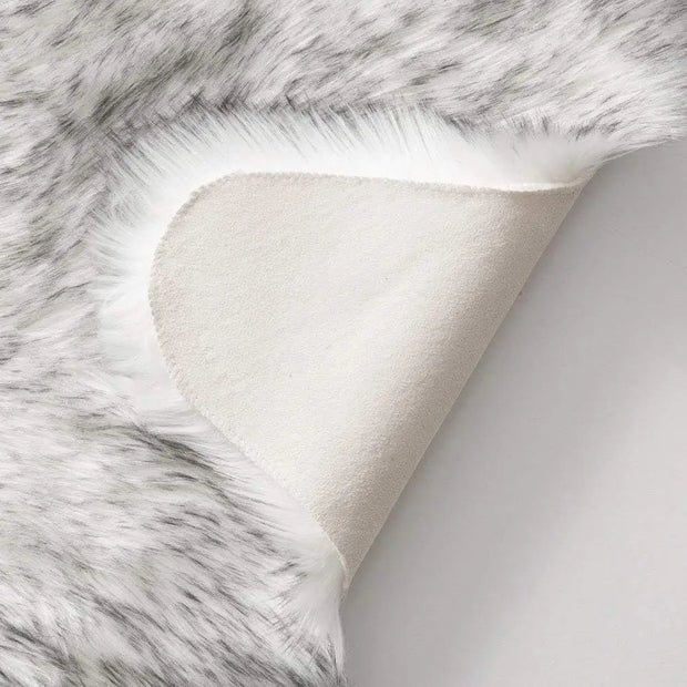 Soft Fur Wool Rugs for Bedroom Living Room Carpet Fluffy Sofa Chair Cushion Washable Hairy Bedside Floor Mat Sleeping Room Rug