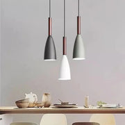 Modern Nordic Pendant Lights Simple Lamps Multicolor Minimalist Hanging Lamps E27 Edison Bulb for Kitchen Dining Bedroom