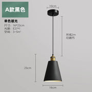 SANDYHA Nordic Industrial Style Pendant Light Modern Simplicity Pedant Lamps Macaron Simple Dining Room Bedroom Bedside Hanging