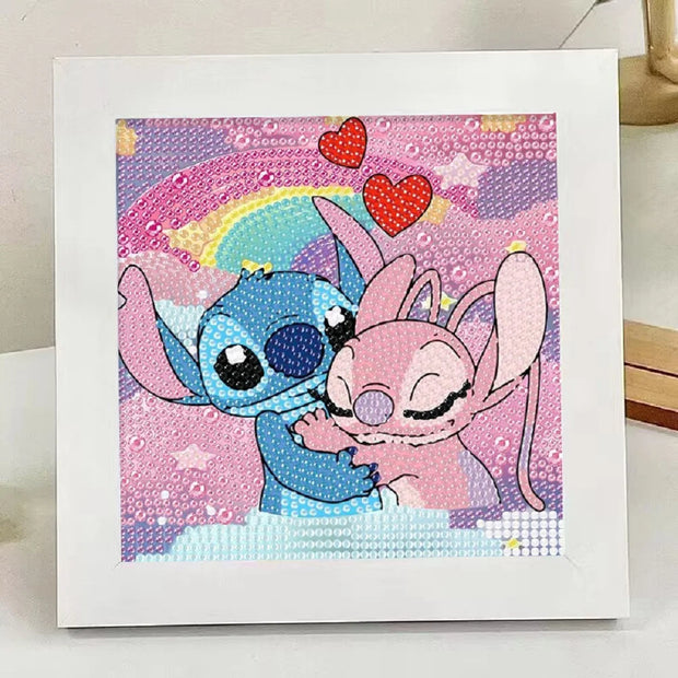 18*18cm 5D Cartoon Diamond Painting Stitch Sticking Full Drills Embroider Room Decoration Draw Handiwork Semi-finished products