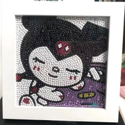 Cartoon Kuromi Diamond Painting Full Diamond Frame Handmade DIY Diamond Painting Children's Gift