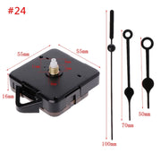 DIY Wall Clock Movement Mechanism Hands Wall Decoration Repair Tool Parts Silent Set 01# to 42#