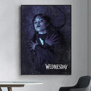 Movie TV W-Wednesday A-Addams Kraft Poster Prints Wall Painting Bedroom Living Room Wall Bar Restaurant Sticker Small