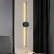 Wall Light Modern Long LED Light Black I-Shaped Wall Lamp Bedroom Living Room Corridor Interior Lighting Home Decor Lighting