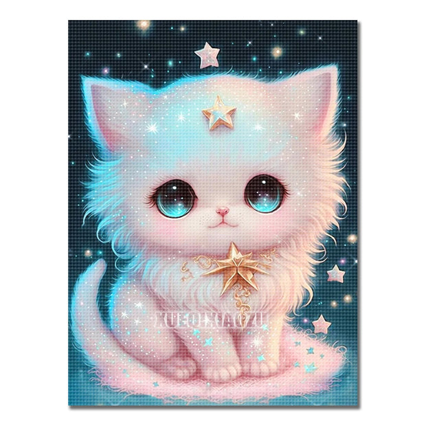 New Cute Little Bear Diamond Painting Art Picture Cartoon Animals Mosaic Cross Stitch Kit Full Diamond Embroidery Home Decor