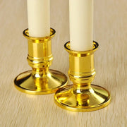 2pcs Candle Holders Shape Taper Candlestick Wedding Decoration Party Dinner Decor Candle Base Bracket Plastic Candlestick