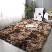 Plush Carpet Living Room Sofa Coffee Table Rug Green Pink Fluffy Soft Blankets Area Rugs Children's Room Non-Slip Mat Home Decor