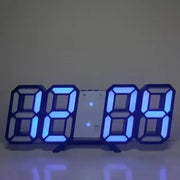 Table 3D LED Alarm Clock Date/Temperature for Home Kitchen Offices Clock Decoration Garden Clocks Wall Clock Times Digital Decor