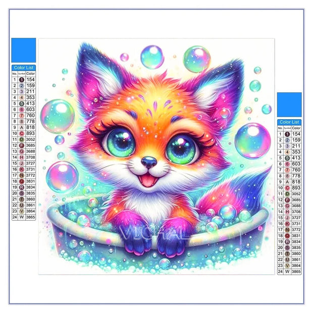 DIY AB Diamond Painting Cute Axolotl Elf Dragon Diamond Embroidery Cartoon Animal Cross Stitch Set Art Home Decoration Gift