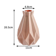 Modern vases decoration home Nordic Style Flower Arrangement Living Room Origami flower pot for interior