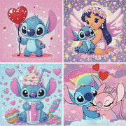 18*18cm 5D Cartoon Diamond Painting Stitch Sticking Full Drills Embroider Room Decoration Draw Handiwork Semi-finished products