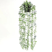 Artificial Ivy Hanging Eucalyptus Vine Plastic Plants for Home Indoor Outdoor Garden Door Wall Wedding Party DIY Decoration