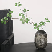 90cm Simulation Eucalytus Green Branch Faux Guanyin Lotus Leaf Artificial Plant Buddhist Mood Plastic Silk Cloth Home Decoration