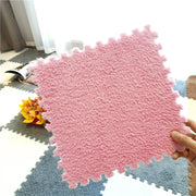 10/20PCS 30CM*30CM*1CM  Anti-shock Mat for Babies Puzzle Mat Living Room Bedroom Plush Pad Plush Carpet Baby Padded Baby Carpet