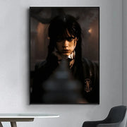 Movie TV W-Wednesday A-Addams Kraft Poster Prints Wall Painting Bedroom Living Room Wall Bar Restaurant Sticker Small