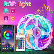 1-30M 5050 RGB LED Strip Light WS2812b USB Bluetooth Wifi 5V LED Lights Flexible Luces Led Ribbon RGB TV BackLight Diode Tape