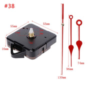 DIY Wall Clock Movement Mechanism Hands Wall Decoration Repair Tool Parts Silent Set 01# to 42#