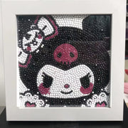 Cartoon Kuromi Diamond Painting Full Diamond Frame Handmade DIY Diamond Painting Children's Gift