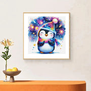 5D DIY Cartoon Diamond Painting Set Colorful Animal Full Diamond Mosaic Embroidery Penguin Fox Bear Cross Stitch Home Decoration