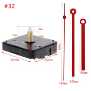 DIY Wall Clock Movement Mechanism Hands Wall Decoration Repair Tool Parts Silent Set 01# to 42#