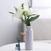 Nordic Style Flower Vase Living Room Decoration Ornaments Modern OrigamiPlastic Vases Pot Flower Arrangements Home Decor