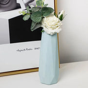 Nordic Style Flower Vase Living Room Decoration Ornaments Modern OrigamiPlastic Vases Pot Flower Arrangements Home Decor