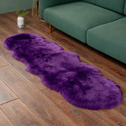 Shaggy Luxurious Fur Rug Bedroom  Soft Fluffy Faux Sheepskin Area Rugs Washable Plush Bedside Carpet for Living Room Sofa Decor