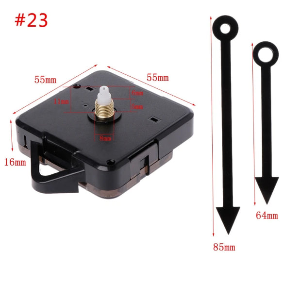 DIY Wall Clock Movement Mechanism Hands Wall Decoration Repair Tool Parts Silent Set 01# to 42#