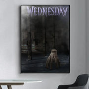 Movie TV W-Wednesday A-Addams Kraft Poster Prints Wall Painting Bedroom Living Room Wall Bar Restaurant Sticker Small