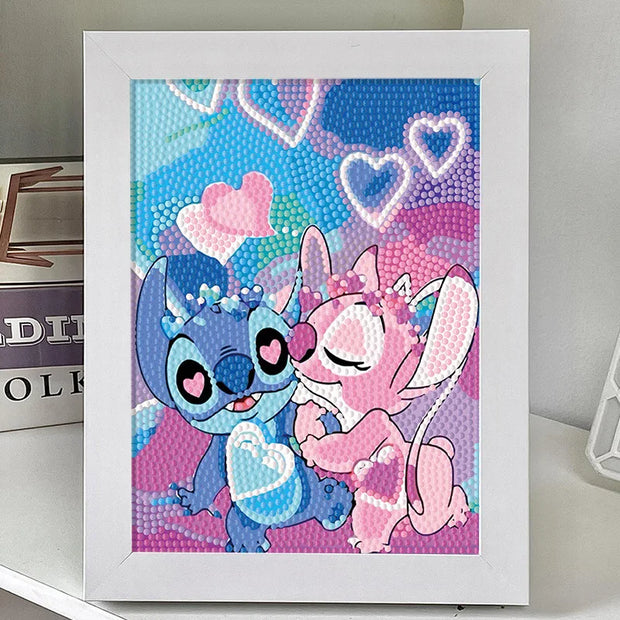 Cute Cartoon Diamond Stickers with Frames for Children's Handmade DIY Diamond Painting Decorations