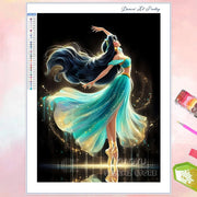 Disney Diamond Painting Princess Belle Full Square Rhinestones Diamond Mosaic Cartoon 2024 New Embroidery Sale Kids Room Decor