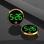 NEW LED Car Clock Touch Type Digital Quartz Watch Mini Luminous Digital Clocks Alloy Electronic Watch Car Internal Accessories