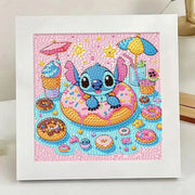 5D Cartoon Diamond Painting Stitch Sticking Full Drills Embroider Room Decoration Draw Handiwork Semi-finished products 18*18cm