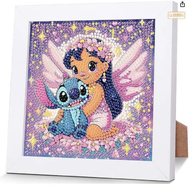 18*18cm 5D Cartoon Diamond Painting Stitch Sticking Full Drills Embroider Room Decoration Draw Handiwork Semi-finished products