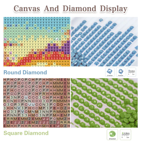 GATYZTORY 5D DIY Diamond Painting Kit, Aurora Northern Lights Landscape Diamond Embroidery Art, Mosaic Canvas for Home Wall Deco