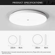 Motion Sensor LED Ceiling Light Human Infrared Sensing Light Porch Corridor Staircase Balcony Household Lighting Fixtures