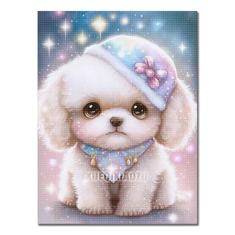 New Cute Little Bear Diamond Painting Art Picture Cartoon Animals Mosaic Cross Stitch Kit Full Diamond Embroidery Home Decor