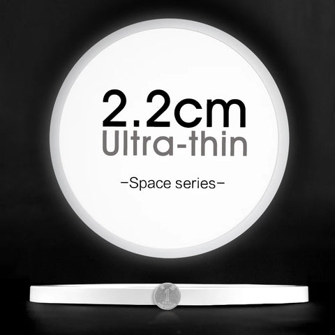 2.2cm Ultra Thin Ceiling Light 6W 9W 13W 18W 24W 110V 220V  Luster Home Appliances Indoor Decoration Bedroom Living Room Kitchen