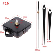 DIY Wall Clock Movement Mechanism Hands Wall Decoration Repair Tool Parts Silent Set 01# to 42#