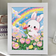 Cute Cartoon Diamond Stickers with Frames for Children's Handmade DIY Diamond Painting Decorations