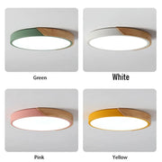 Macaron LED Ceiling Light Ceiling Light Nordic Retro Modern Minimalist Home Light Living Room Bedroom Study Decoration Lighting