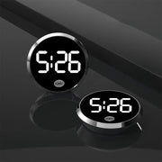 NEW LED Car Clock Touch Type Digital Quartz Watch Mini Luminous Digital Clocks Alloy Electronic Watch Car Internal Accessories